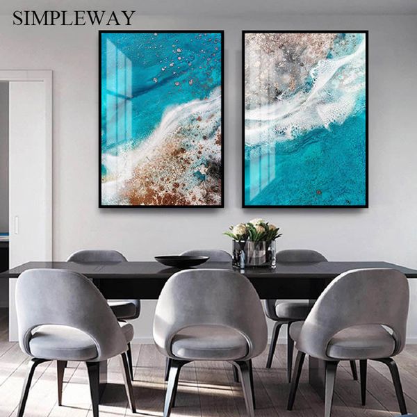 blue ocean coastal canvas painting sea beach landscape art poster print nordic modern wall picture for living room decoration
blue ocean coastal canvas painting sea beach landscape art poster print nordic modern wall picture for living room decoration