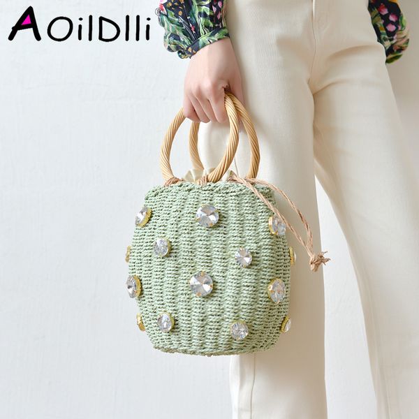 summer handmade bags for women beach weaving ladies straw bag wrapped beach bag bucket shaped handle handbags totes
summer handmade bags for women beach weaving ladies straw bag wrapped beach bag bucket shaped handle handbags totes