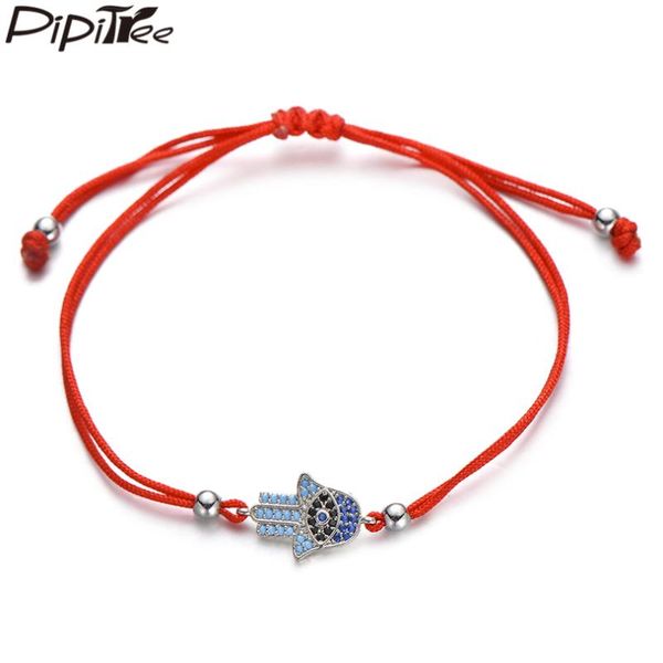 pipitree brand fashion blue cz zircon hamsa hand charm bracelets red string braided bracelet men women jewelry adjustable, Red;blue
pipitree brand fashion blue cz zircon hamsa hand charm bracelets red string braided bracelet men women jewelry adjustable, Red;blue