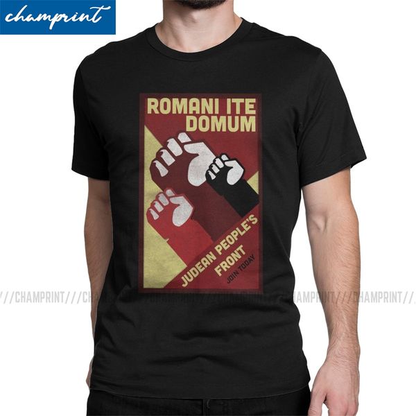 men's t-shirt judean people's front roman's go home humorous tees monty python romani ite domum life of brian t shirts gift i
men's t-shirt judean people's front roman's go home humorous tees monty python romani ite domum life of brian t shirts gift i