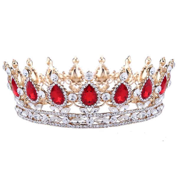 vintage baroque queen bride crown rhinestone for women headdress wedding hair jewelry red, Golden;silver
vintage baroque queen bride crown rhinestone for women headdress wedding hair jewelry red, Golden;silver