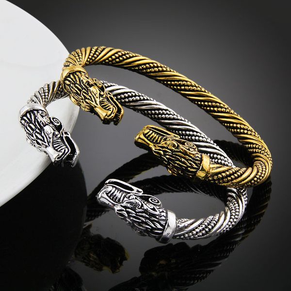 ancient gold/ gun black color teen wolf head bracelet viking bracelet men wristband cuff bracelets for women bangles hot
ancient gold/ gun black color teen wolf head bracelet viking bracelet men wristband cuff bracelets for women bangles hot