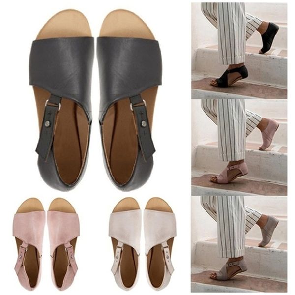 women sandals flip flops flats 2020 new summer fashion wedges shoes woman slides buckle lady casual female plus size 35-43, Black
women sandals flip flops flats 2020 new summer fashion wedges shoes woman slides buckle lady casual female plus size 35-43, Black