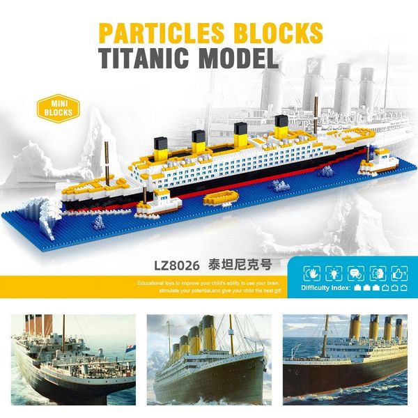 miniature ship building decoration diamond for toys block gifts titanic lz8026 inserting children small model particles qylghp mywjqq
miniature ship building decoration diamond for toys block gifts titanic lz8026 inserting children small model particles qylghp mywjqq