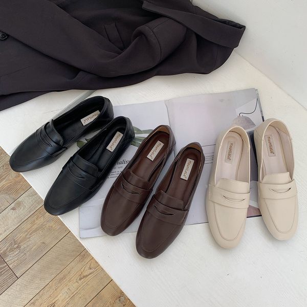 casual woman shoe korean shoes all-match oxfords women's female footwear round toe 2020 leather dress summer new spring pu, Black
casual woman shoe korean shoes all-match oxfords women's female footwear round toe 2020 leather dress summer new spring pu, Black