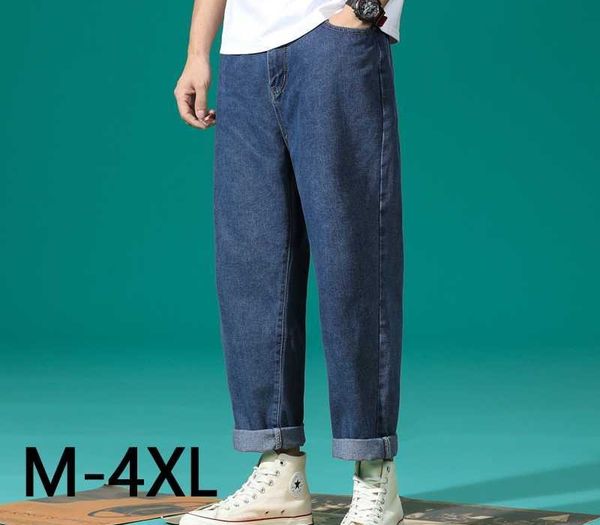 big size -4xl summer plus size men's casual jeans clothing large denim jeans male black gray blue loose straight pants
big size -4xl summer plus size men's casual jeans clothing large denim jeans male black gray blue loose straight pants