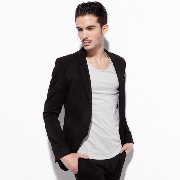 basique 2020 spring autumn men formal suit jacket black deep grey slim fashion blazers double slit single button xs, White;black
basique 2020 spring autumn men formal suit jacket black deep grey slim fashion blazers double slit single button xs, White;black