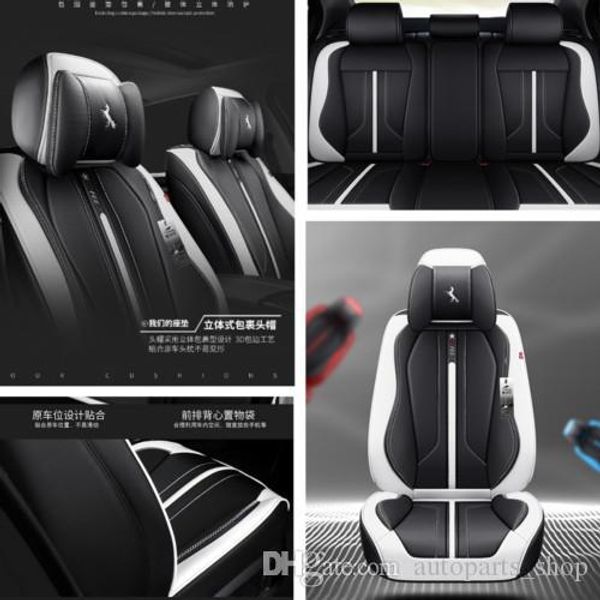 breathable black & white luxury microfiber leather car 5-seat cover seat cushion
breathable black & white luxury microfiber leather car 5-seat cover seat cushion