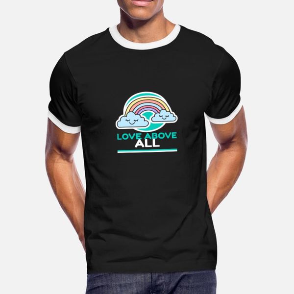 love above all gay pride t shirt men design 100% cotton o neck letters anti-wrinkle authentic spring autumn family shirt
love above all gay pride t shirt men design 100% cotton o neck letters anti-wrinkle authentic spring autumn family shirt