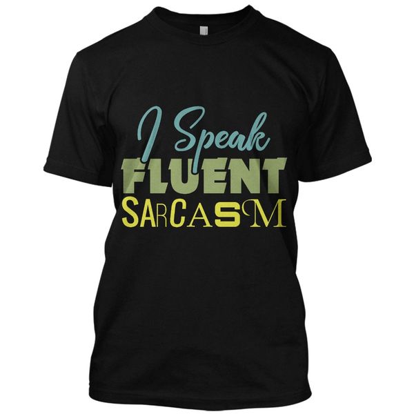 100% cotton summer mens summer tees t shirt i speak fluent sarcasm funny college t shirt graphic humor teefunny cotton tee
100% cotton summer mens summer tees t shirt i speak fluent sarcasm funny college t shirt graphic humor teefunny cotton tee