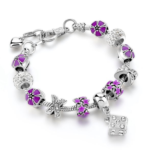 charm bracelets attractto trendy 18cm snap jewelry purple women crystal beads & bangles pulseira feminina sbr170062, Golden;silver
charm bracelets attractto trendy 18cm snap jewelry purple women crystal beads & bangles pulseira feminina sbr170062, Golden;silver
