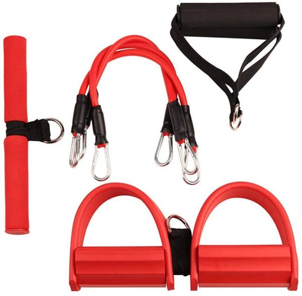 three-tube resistance elastic pull ropes exerciser rower belly resistance band home gym sport training elastic bands for fitness
three-tube resistance elastic pull ropes exerciser rower belly resistance band home gym sport training elastic bands for fitness