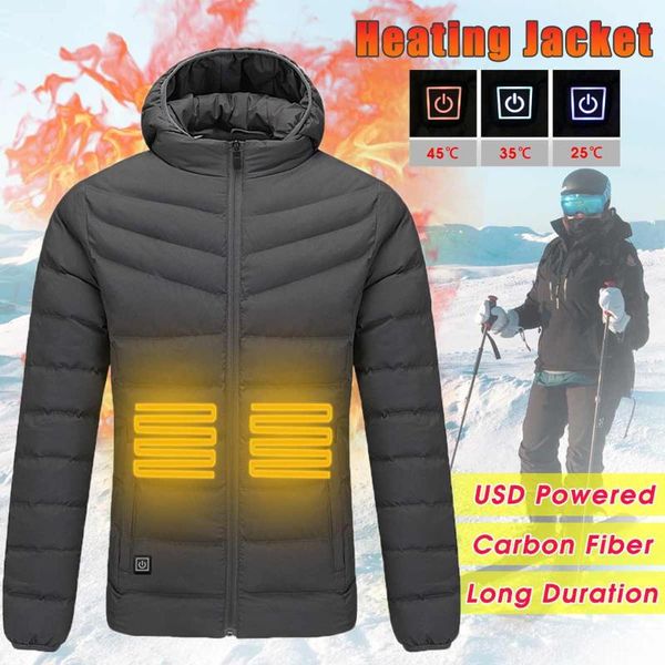 2020 winter usb electric heating jacket warm clothing jacket for skiing winter heat coat heater for men, Blue;black
2020 winter usb electric heating jacket warm clothing jacket for skiing winter heat coat heater for men, Blue;black