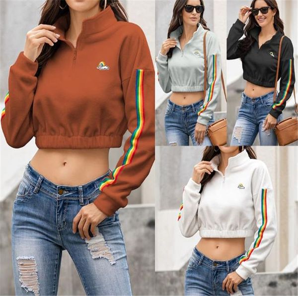 женщины crop толстовки толстовки топы дизайнеры осень зима wool лоскутный свитер плюш с капюшоном zip neck блуза пуловеры одежда ly825, White
женщины crop толстовки толстовки топы дизайнеры осень зима wool лоскутный свитер плюш с капюшоном zip neck блуза пуловеры одежда ly825, White