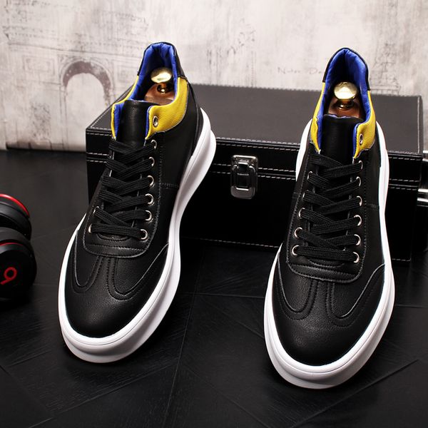spring and autumn men casual shoes hard-wearing low-shoes men sneaker lace-up trend flats breathable male flat, Black
spring and autumn men casual shoes hard-wearing low-shoes men sneaker lace-up trend flats breathable male flat, Black