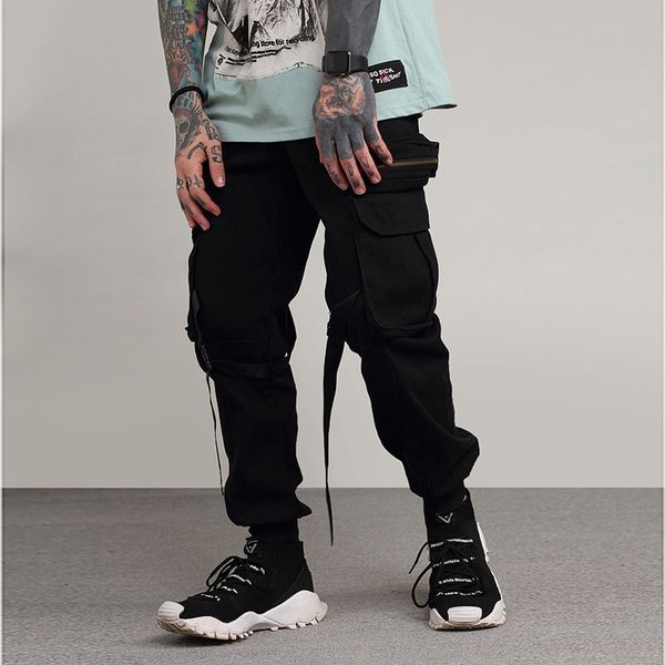 tkpa tide brand 2020 spring and summer new camouflage multi-bag overalls men's jogging leggings, Black
tkpa tide brand 2020 spring and summer new camouflage multi-bag overalls men's jogging leggings, Black