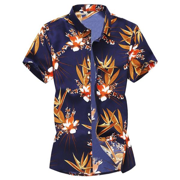 ostrich simple summer men's fashion floral print short sleeve hawaii style shirt casual comfort lapel men's apparel, White;black
ostrich simple summer men's fashion floral print short sleeve hawaii style shirt casual comfort lapel men's apparel, White;black