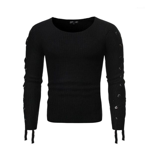 crew neck mens sweaters casual males clothing metal buttons bind mens designer sweaters fashion slim pullover, White;black
crew neck mens sweaters casual males clothing metal buttons bind mens designer sweaters fashion slim pullover, White;black