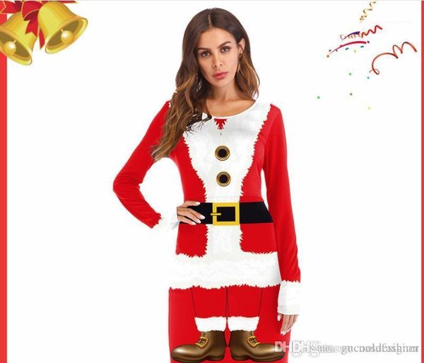 sleeved red uniforms cosplay christmas dress western santa claus dress with ribbon digital printed long, Black;red
sleeved red uniforms cosplay christmas dress western santa claus dress with ribbon digital printed long, Black;red