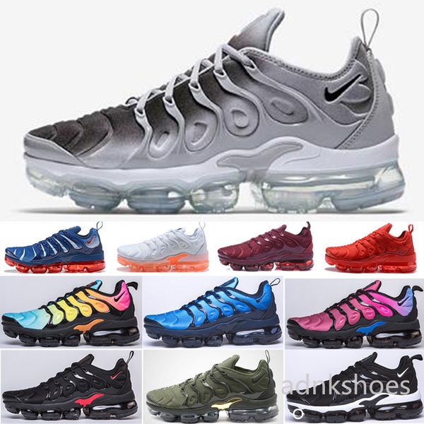 new 2019 mens shoe sneakers tn plus breathable air cusion desingers casual running shoes new arrival color us5.5-11 hj41c
new 2019 mens shoe sneakers tn plus breathable air cusion desingers casual running shoes new arrival color us5.5-11 hj41c