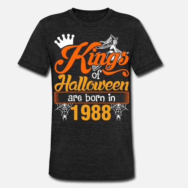 kings of halloween are born in 1988 t shirt men custom tee shirt plus size 3xl homme crazy funny summer pictures shirt, White;black
kings of halloween are born in 1988 t shirt men custom tee shirt plus size 3xl homme crazy funny summer pictures shirt, White;black