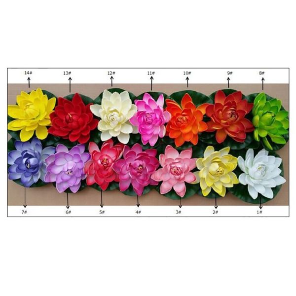 decorative flowers & wreaths 5pcs artificial lotus water lily floating flower pond tank plant leaf ornament home wedding garden pool decorat
decorative flowers & wreaths 5pcs artificial lotus water lily floating flower pond tank plant leaf ornament home wedding garden pool decorat