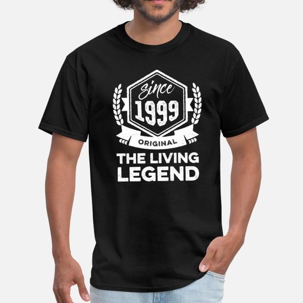 the living legend since 1999 the original t shirt men character 100% cotton round collar funny casual summer letter shirt
the living legend since 1999 the original t shirt men character 100% cotton round collar funny casual summer letter shirt