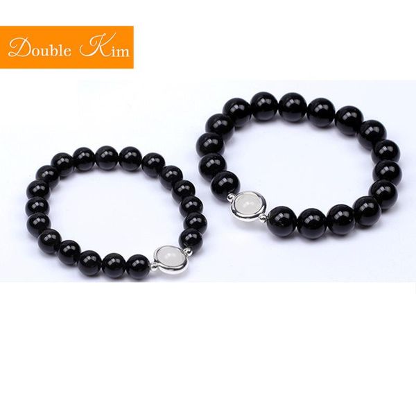 crystal obsidian couples bracelet titanium stainless steel material inlaid natural jewel trendy bracelets women jewelry birthday, Black
crystal obsidian couples bracelet titanium stainless steel material inlaid natural jewel trendy bracelets women jewelry birthday, Black