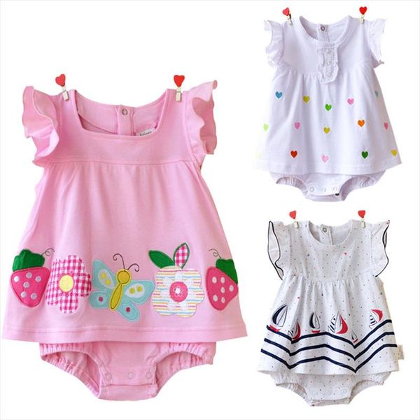 baby girls bodysuit cotton toddler short sleeve clothing summer infant jumpsuit cartoon newborn princess skirt baby girl clothes, Blue
baby girls bodysuit cotton toddler short sleeve clothing summer infant jumpsuit cartoon newborn princess skirt baby girl clothes, Blue