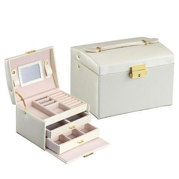 двойной ящик pu jewelry box туалетный столик коробка для хранения ручные трехслойный
двойной ящик pu jewelry box туалетный столик коробка для хранения ручные трехслойный