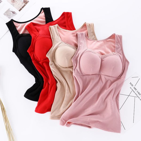 camisoles & tanks 2021 women winter thermal intimates underwear tank female plus size 6xl body slim shaper camisole sleeveless vest m49, Black;white
camisoles & tanks 2021 women winter thermal intimates underwear tank female plus size 6xl body slim shaper camisole sleeveless vest m49, Black;white