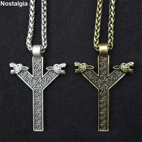 nostalgia viking rune algiz amulet teen wolf big pendant necklace with knot symbol nodic pagan talisman jewerly, Silver
nostalgia viking rune algiz amulet teen wolf big pendant necklace with knot symbol nodic pagan talisman jewerly, Silver