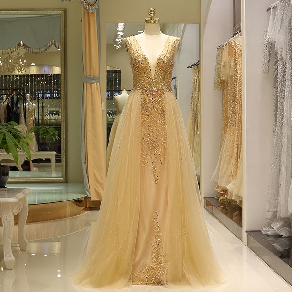 gold wedding dresses bridal gowns for girls rhinestone beading lace applique wedding gowns court train robe de mariée custom made, White
gold wedding dresses bridal gowns for girls rhinestone beading lace applique wedding gowns court train robe de mariée custom made, White