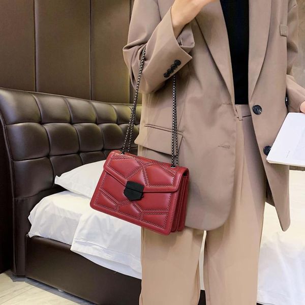 laamei 2020 повседневный rivet цепные малый crossbody сумки для женщин плеча сумку дамы femme роскошные сумки
laamei 2020 повседневный rivet цепные малый crossbody сумки для женщин плеча сумку дамы femme роскошные сумки