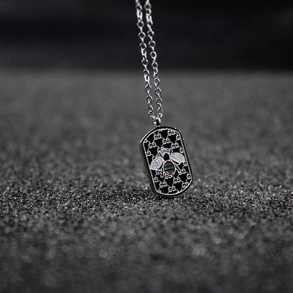 square pendant necklace women bee necklaces animal chain woman party gift jewelry, Silver
square pendant necklace women bee necklaces animal chain woman party gift jewelry, Silver