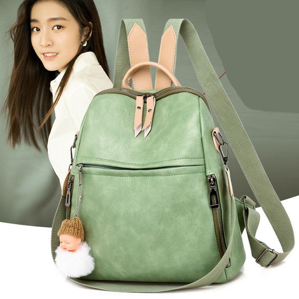 leather luggage tag2020 backpack female 2020 new fashion korean style all-match fashion casual bag shoulder dual-use bag soft leather travel
leather luggage tag2020 backpack female 2020 new fashion korean style all-match fashion casual bag shoulder dual-use bag soft leather travel