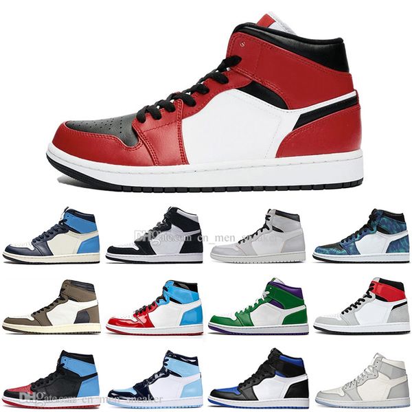 1 high obsidian fearless unc to chicago mens basketball shoes tie dye 1s light smoke grey court purple iridescent men women sports sneakers, White;red
1 high obsidian fearless unc to chicago mens basketball shoes tie dye 1s light smoke grey court purple iridescent men women sports sneakers, White;red