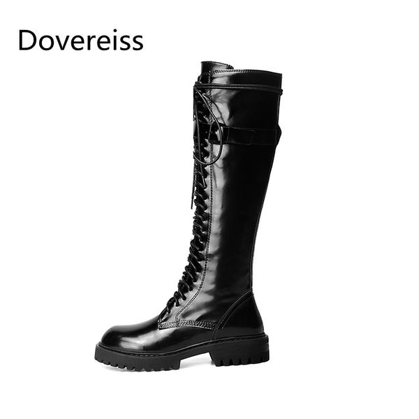 dovereiss fashion winter elegant round toe pure color concise mature zipper knee high boots half boots short 43, Black
dovereiss fashion winter elegant round toe pure color concise mature zipper knee high boots half boots short 43, Black