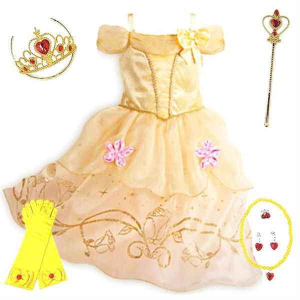 kids bell princess dress for gilrs carnival fancy disguies children cosplay costume birthday party clothes, Red;yellow
kids bell princess dress for gilrs carnival fancy disguies children cosplay costume birthday party clothes, Red;yellow