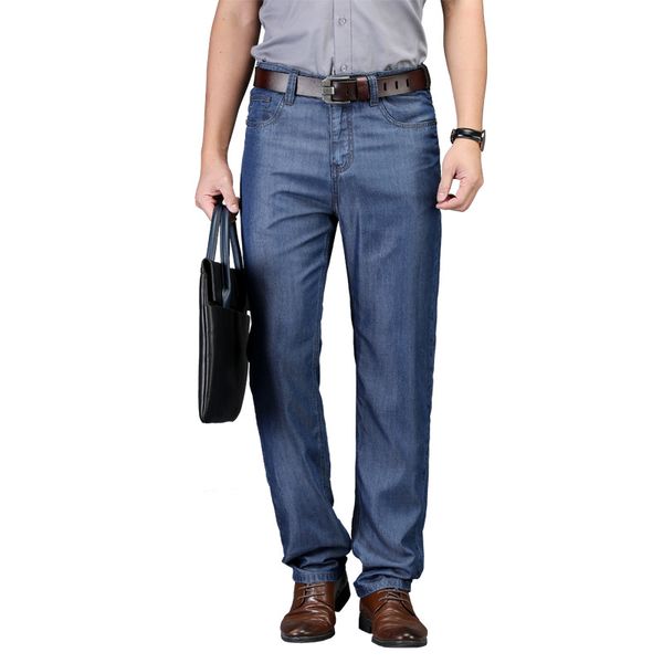 men's jeans 2021 slim elastic fashion comfortable business casual denim pants trouser, Blue
men's jeans 2021 slim elastic fashion comfortable business casual denim pants trouser, Blue