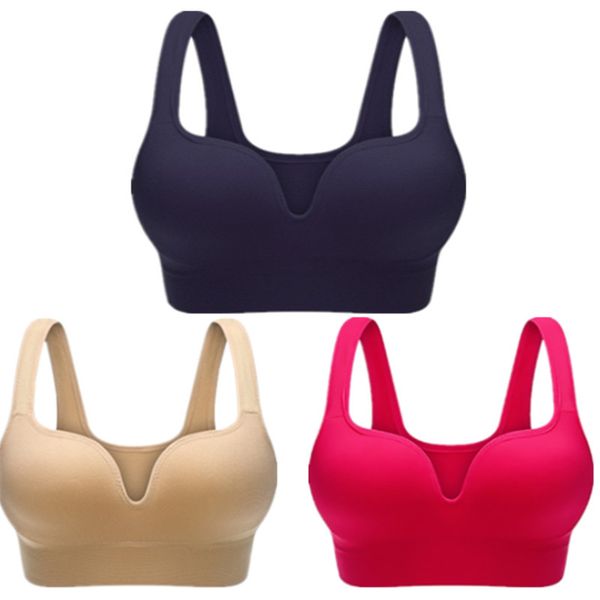 big yards non-trace 3 d sports bra yoga together sleep without rims bra fashion vest sports, White;black
big yards non-trace 3 d sports bra yoga together sleep without rims bra fashion vest sports, White;black