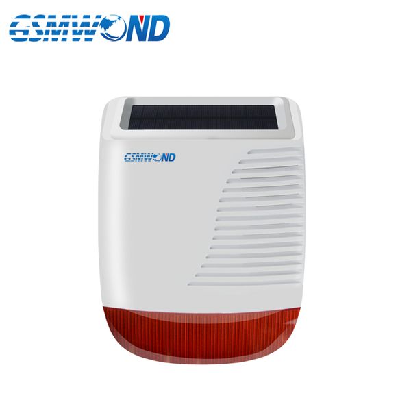 alarm systems 433mhz solar wireless strobe siren outdoor waterproof with red flash light 110db for our wifi / gsm pstn system
alarm systems 433mhz solar wireless strobe siren outdoor waterproof with red flash light 110db for our wifi / gsm pstn system