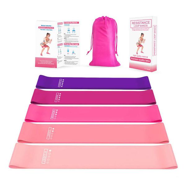 resistance bands 5pcs fitness training band exercise gym strength pilates sport rubber workout equipment
resistance bands 5pcs fitness training band exercise gym strength pilates sport rubber workout equipment