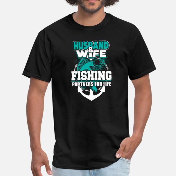 husband & wife fishing partners for life t shirt men designs cotton crew neck gents sunlight humor summer style letter shirt, White;black
husband & wife fishing partners for life t shirt men designs cotton crew neck gents sunlight humor summer style letter shirt, White;black