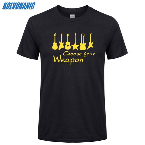 2019 new fashion men's t-shirt choose your weapon guitarist player funny men print cotton rock guitarist short sleeve tee shirts
2019 new fashion men's t-shirt choose your weapon guitarist player funny men print cotton rock guitarist short sleeve tee shirts