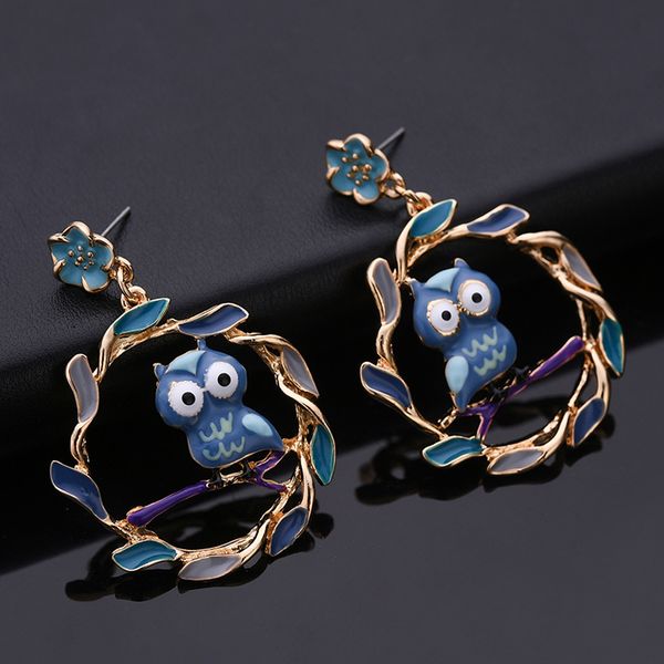 2020 new design drop earrings woman circle gold color alloy round bird flower dangle earring for women 2020 statement jewelry, Silver
2020 new design drop earrings woman circle gold color alloy round bird flower dangle earring for women 2020 statement jewelry, Silver
