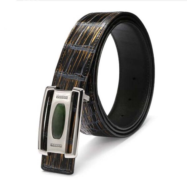 yinshang new arrival crocodile leather men belt male belts contracted smooth buckle men belt business leisure, Black;brown
yinshang new arrival crocodile leather men belt male belts contracted smooth buckle men belt business leisure, Black;brown