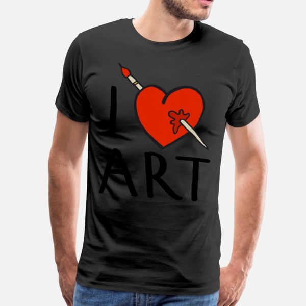 i love art with paint brush and heart t shirt men customize 100% cotton o-neck basic solid cute funny casual spring autumn letters shirt
i love art with paint brush and heart t shirt men customize 100% cotton o-neck basic solid cute funny casual spring autumn letters shirt
