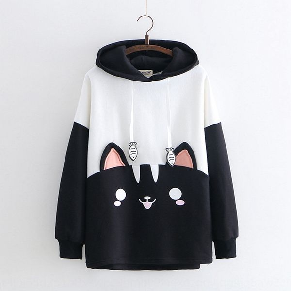 rx4234 winter new japanese sweetstyle cartoon sweaterhoodie sweatercat fish fleece sweater student fashion rx4234 winter new japanese sweets, Black
rx4234 winter new japanese sweetstyle cartoon sweaterhoodie sweatercat fish fleece sweater student fashion rx4234 winter new japanese sweets, Black