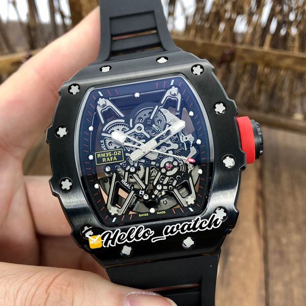new pvd black steel case rm35-02 skeleton dial miyota automatic mens watch rm035 black rubber strap sport gents watches hello_watch, Slivery;brown
new pvd black steel case rm35-02 skeleton dial miyota automatic mens watch rm035 black rubber strap sport gents watches hello_watch, Slivery;brown